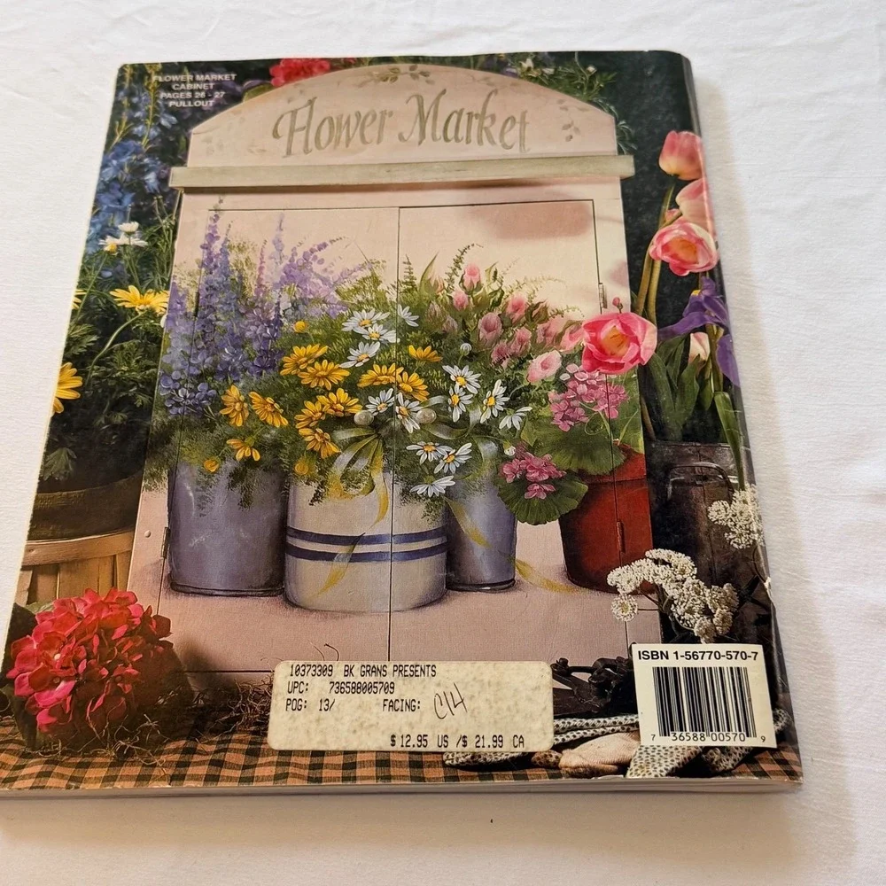 PS Publications‎ Gran's Presents Painting Instruction Book Ros Stallcup Floral